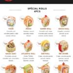 Menu Best Sushi Ya Marrakech February 2024 045606-561800